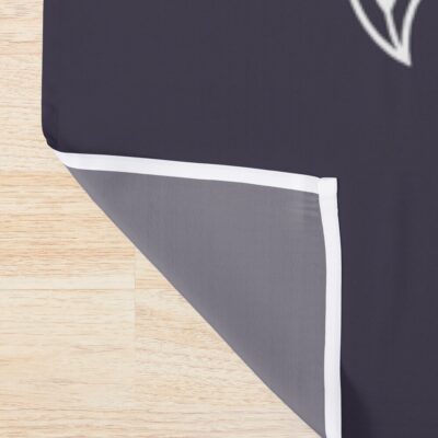 Alternative view of Black The Grafted Shower Curtain