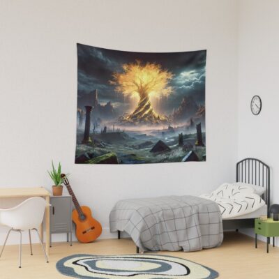 Elden Ring The Glowing Erdtree Tapestry
