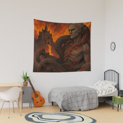 Elden Ring Volcano Manor Mount Gelmir Rykard Lord Of Blasphemy Tapestry